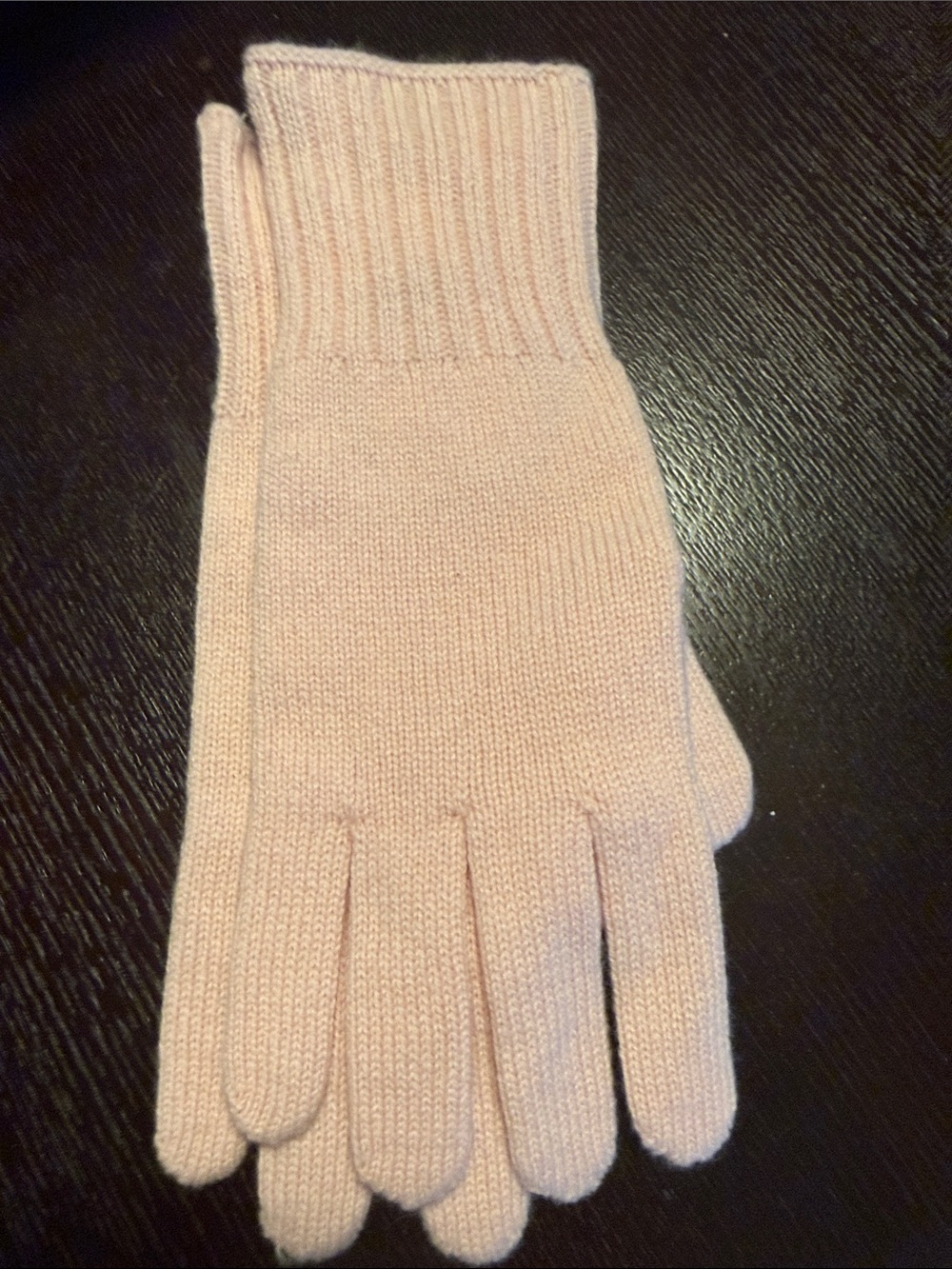 J.Jill Light Pink Cashmere Gloves NWT